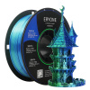 PLA Silk Dual Color Blue & Green, 1.75, ERYONE